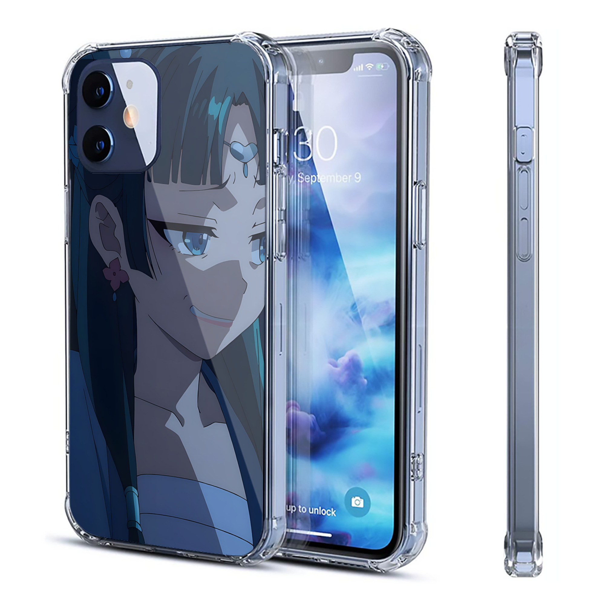 （画像用） 薬屋のひとりごと The Apothecary Diaries 【iPhone 12シリーズ対応】透明スマホケース（クリアソフトケース）